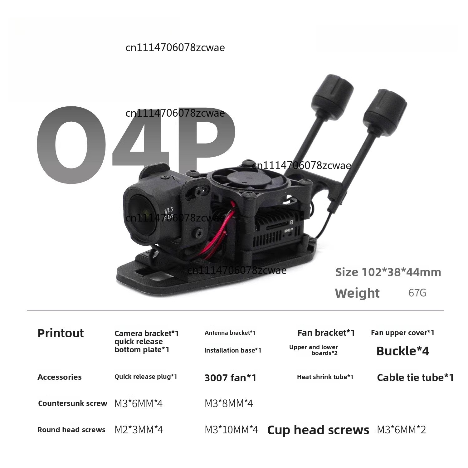 Supporto a Rilascio Rapido ZOC - Drone Kit Racing recensione e prezzo